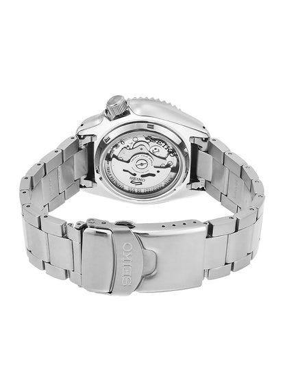 Seiko Green Automatic Skeleton Analogue Watch - SRPD63K1