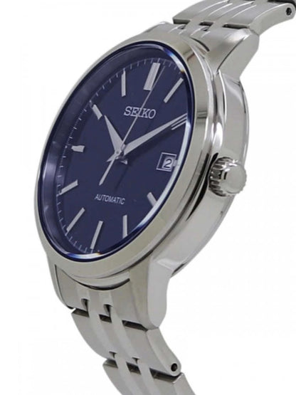 Seiko Printed Dial & Stainless Steel Straps Analogue Watch - SRPH87K1