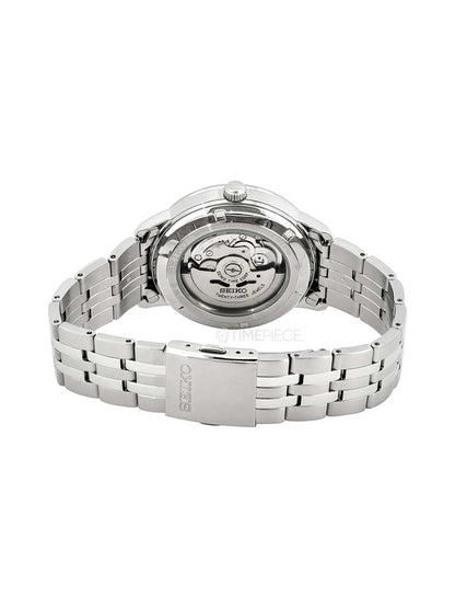 Seiko Printed Dial & Stainless Steel Straps Analogue Watch - SRPH87K1