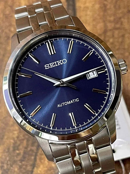 Seiko Printed Dial & Stainless Steel Straps Analogue Watch - SRPH87K1