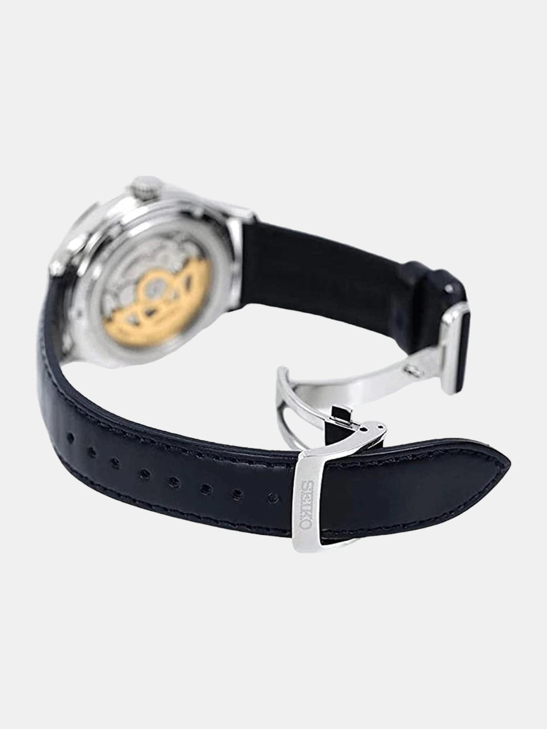 Seiko Presage Round Blue Dial Analog Watch - SSA421J1