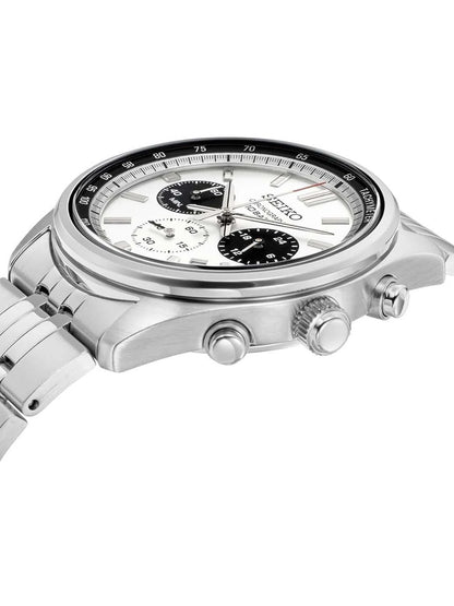 Seiko Stainless Steel Bracelet Style Straps Analogue Chronograph Watch - SSB425P1