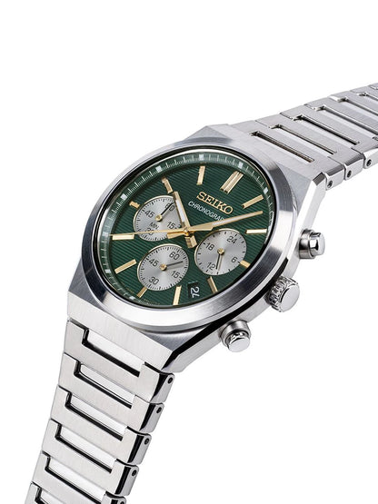 Seiko Stainless Steel Bracelet Style Straps Analogue Motion Powered Watch - SSB461P1