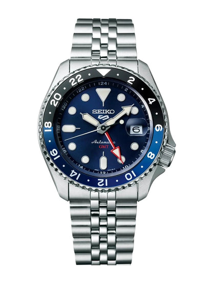 Seiko Round Blue Dial Analog Watch - SSK003K1