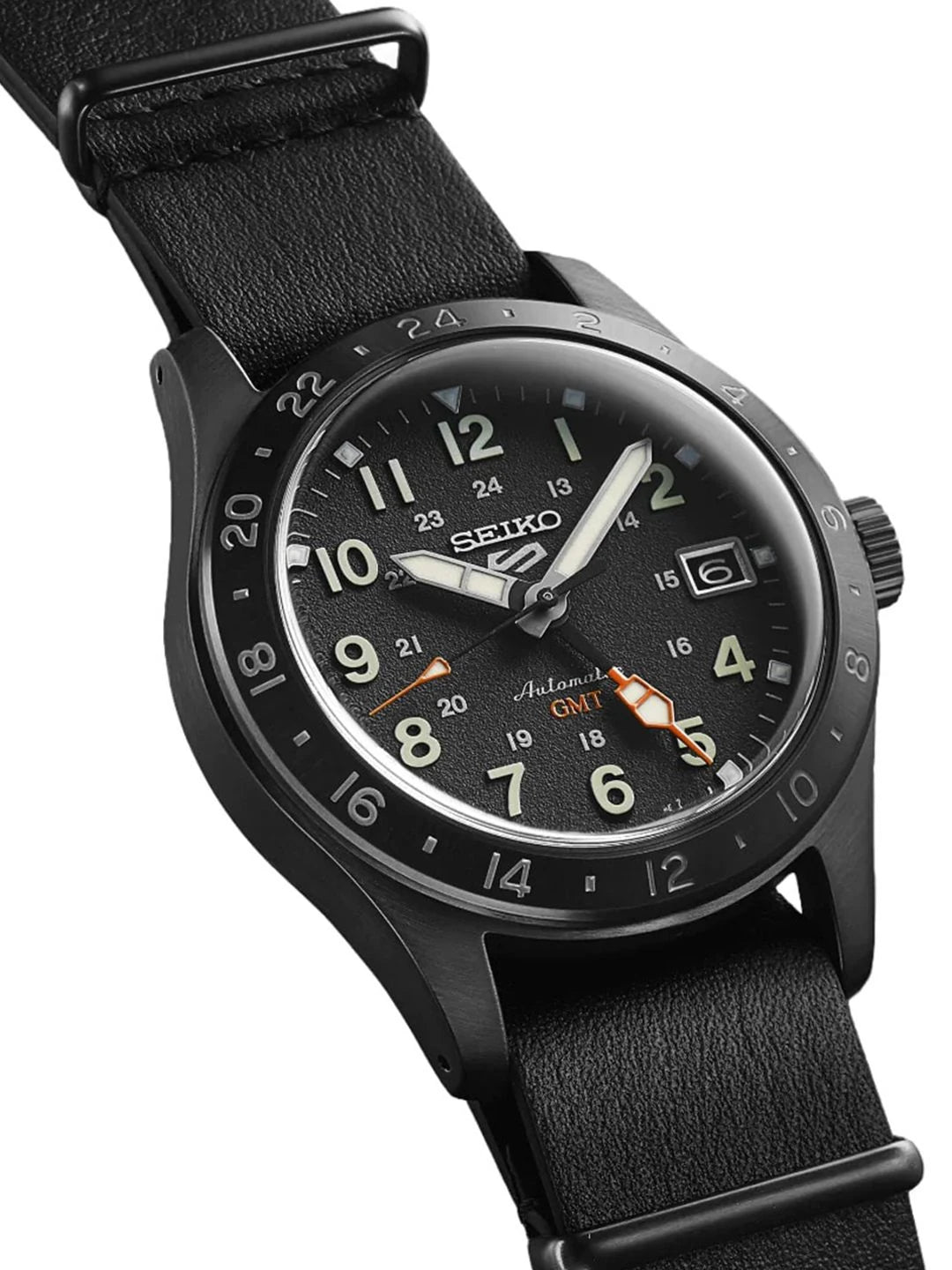 Seiko Dial & Stainless Steel Straps Analogue Automatic Motion Powered Watch - SSK025K1