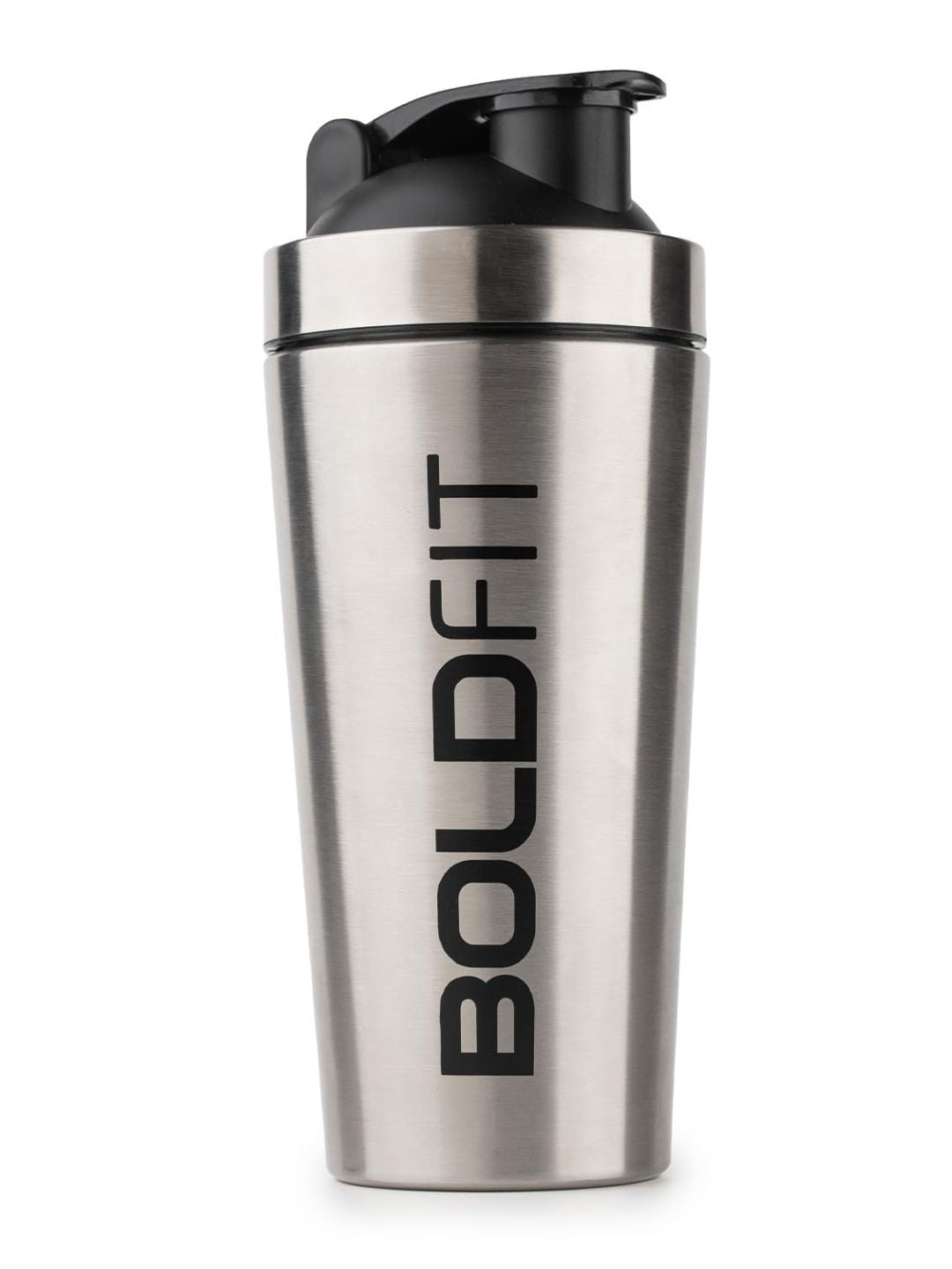 Boldfit Stainless Steel Protein Shaker 700ml with Blender Blade
