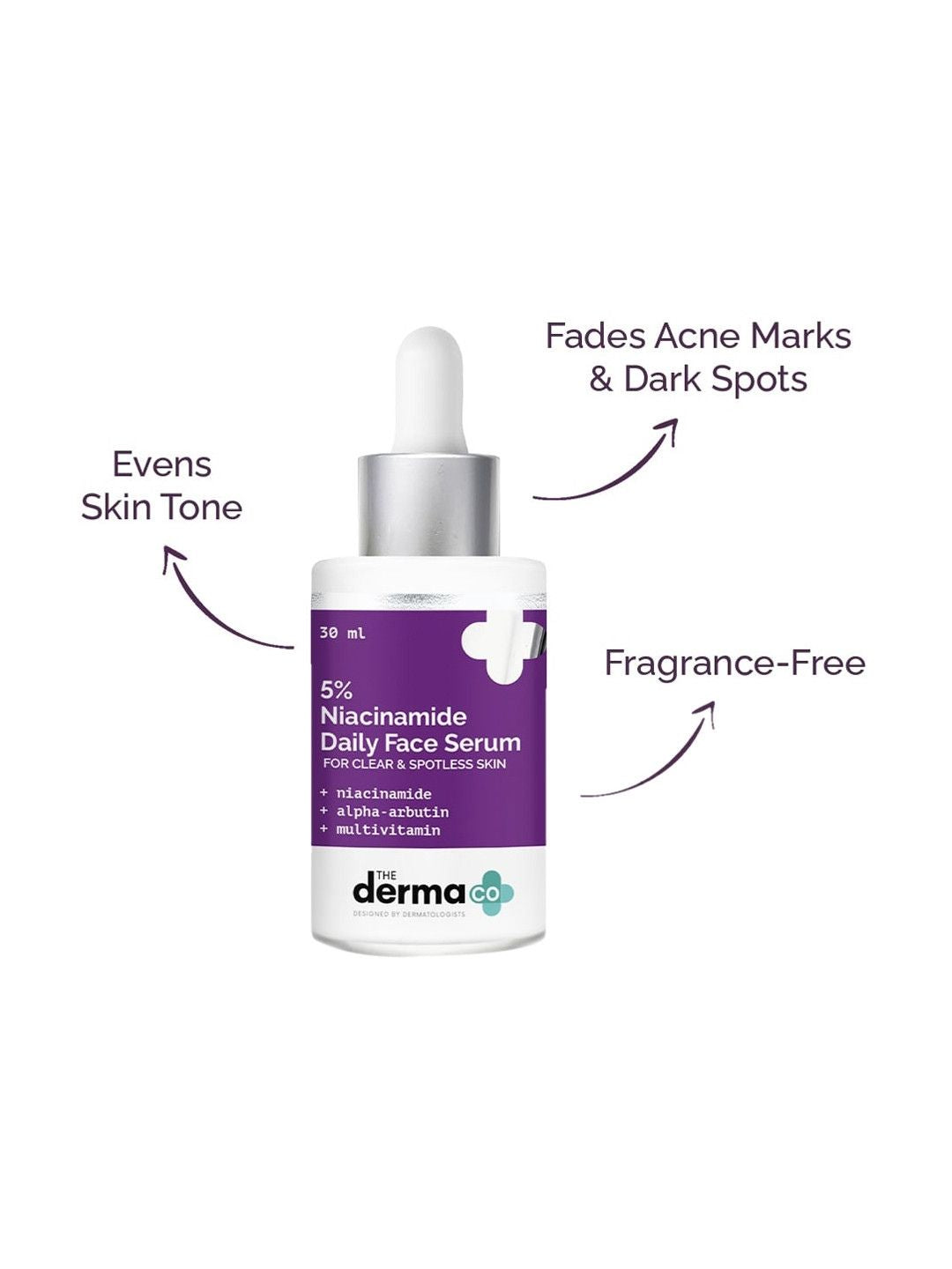 The Derma Co 5% Niacinamide Daily Face Serum (30ml)