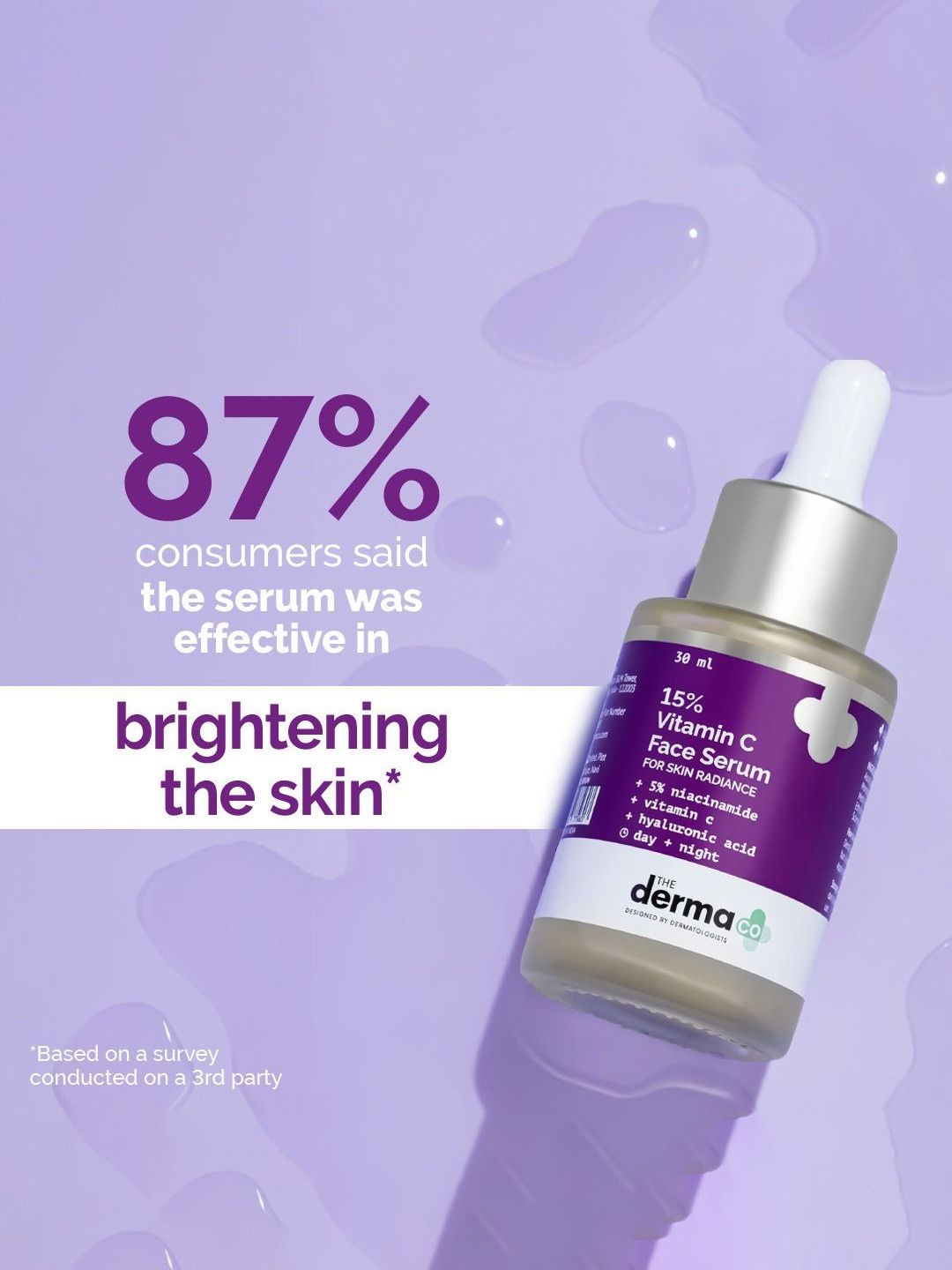 The Derma Co 15% Vitamin C Face Serum (30ml)