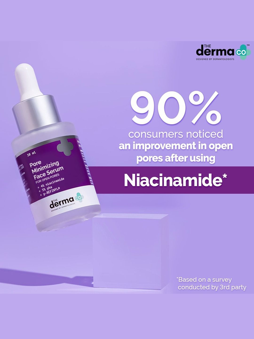 The Derma Co Pore Minimizing) Face Serum (30ml)