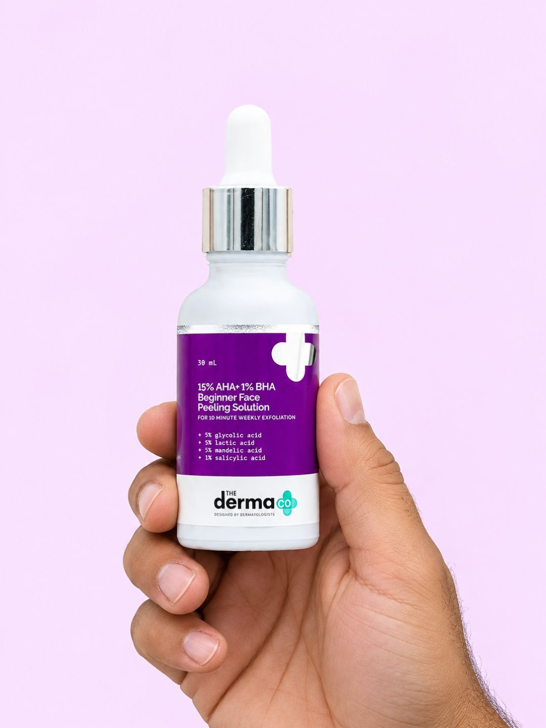 The Derma Co 15% AHA+1% BHA Peeling) Solution (30ml)