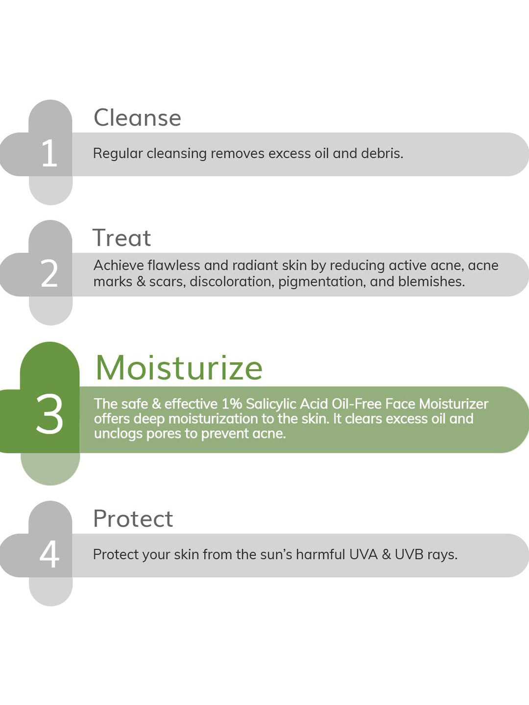 The Derma Co 1% Salicylic Acid Oil-Free Face Moisturizer (50 g)