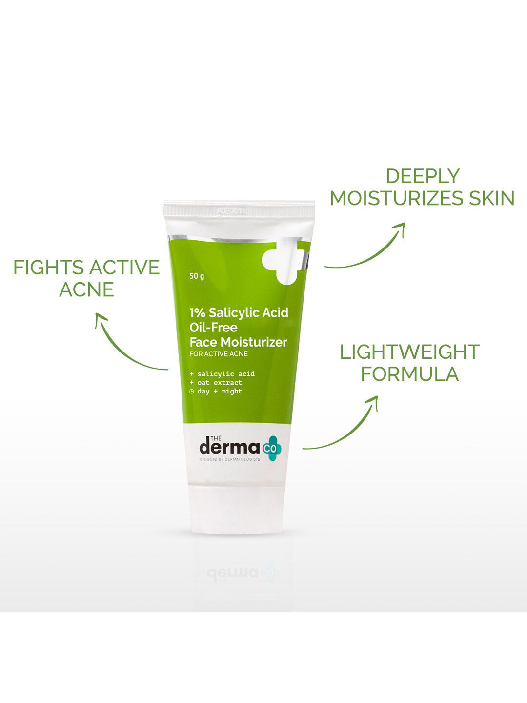 The Derma Co 1% Salicylic Acid Oil-Free Face Moisturizer (50 g)