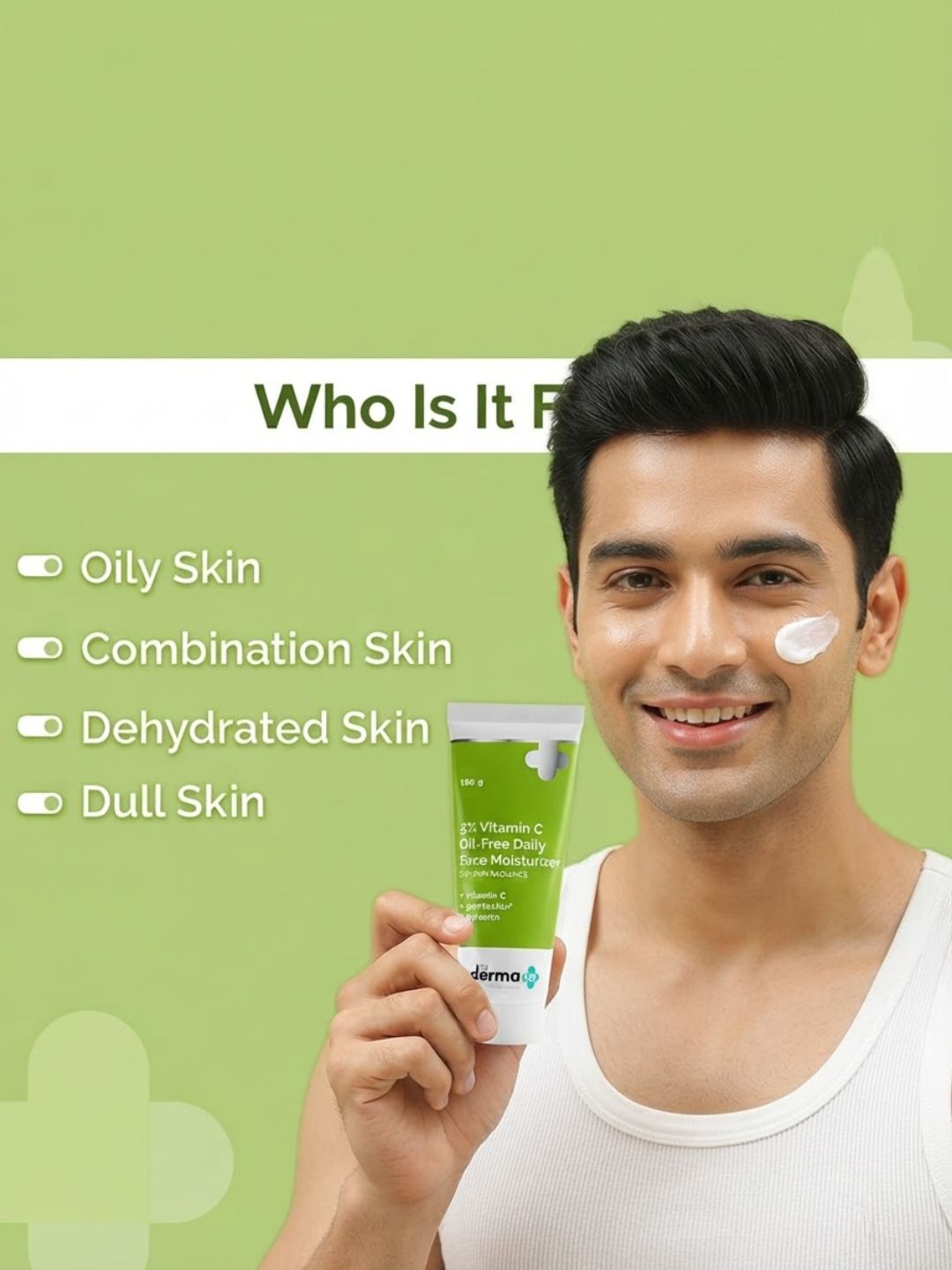 The Derma Co 5% Vitamin C Oil-Free Face Moisturizer (100 g)