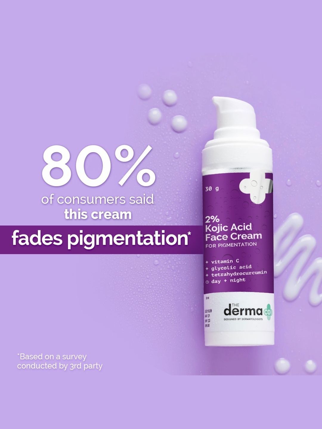The Derma Co 2% Kojic Acid Cream (30ml)