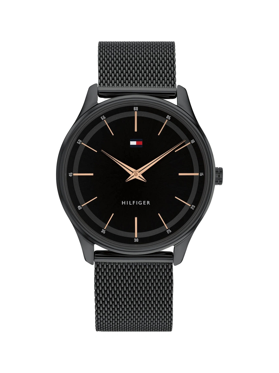 Tommy Hilfiger  Round Black Dial Analog Watch - TH1710470