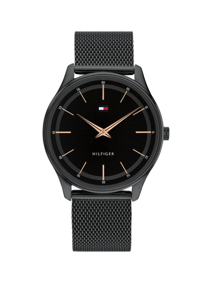 Tommy Hilfiger  Round Black Dial Analog Watch - TH1710470