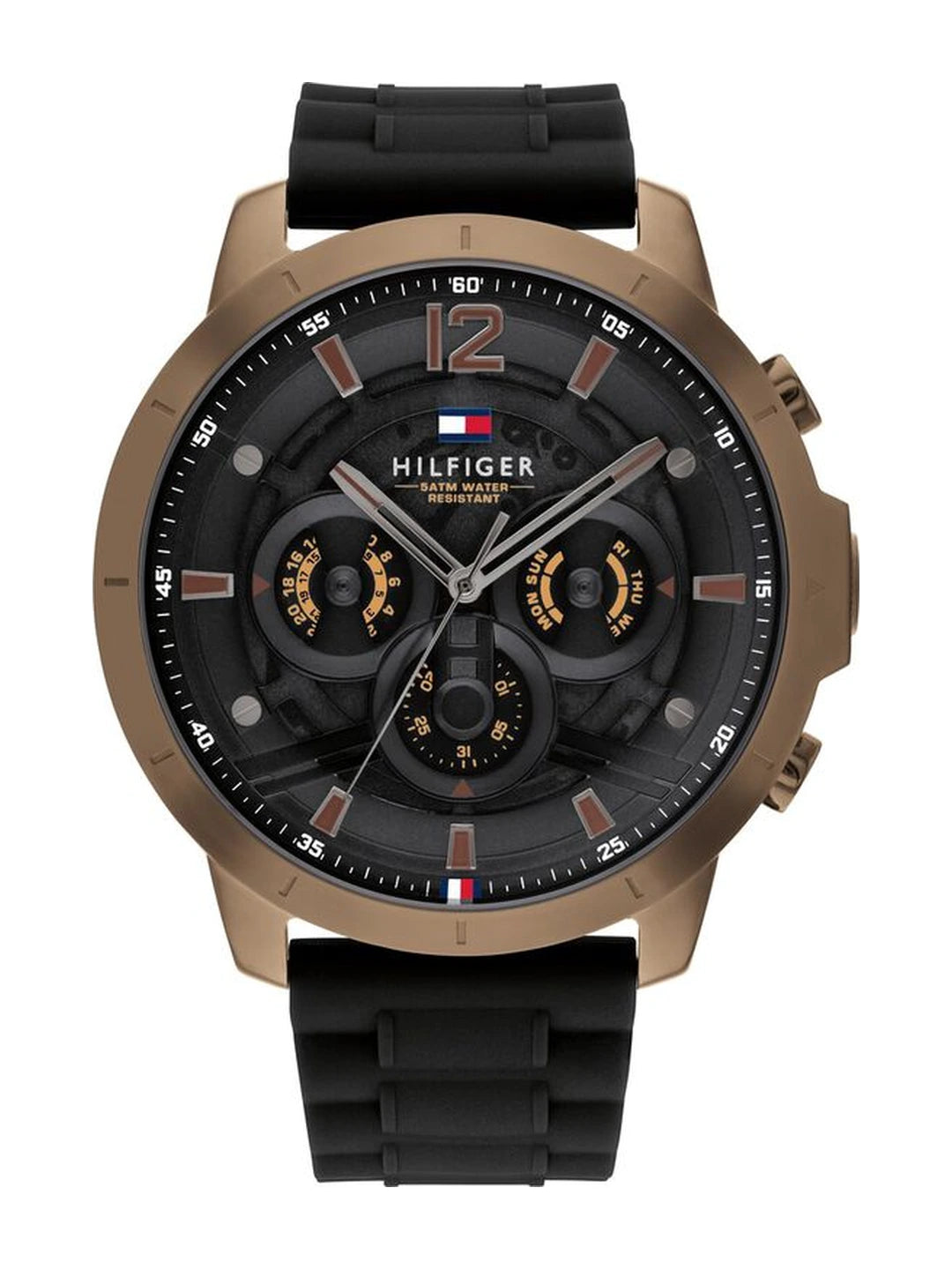Tommy Hilfiger  Round Black Dial Analog Watch - TH1710491