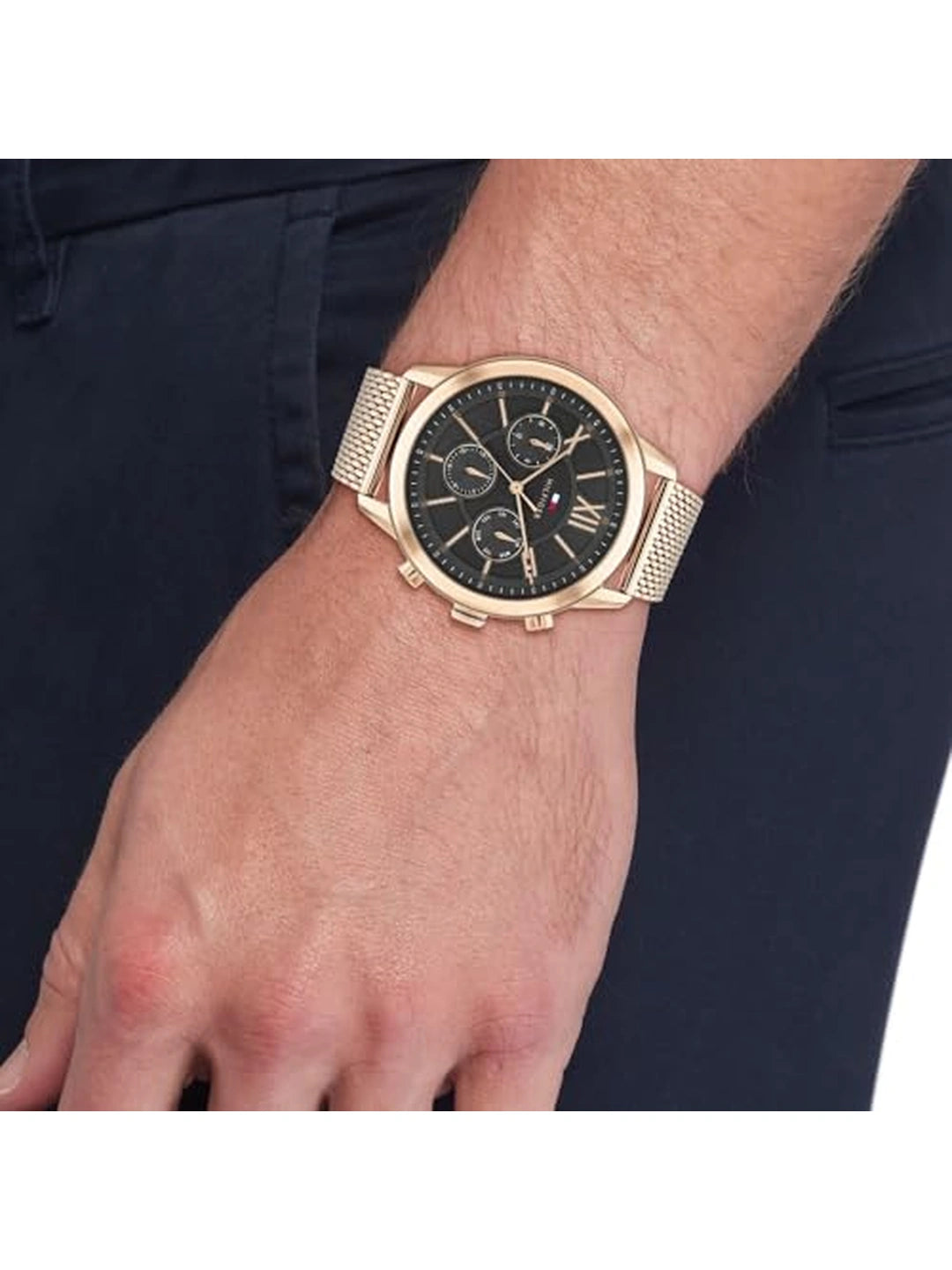 Tommy Hilfiger  Round Grey Dial Analog Watch - TH1710525