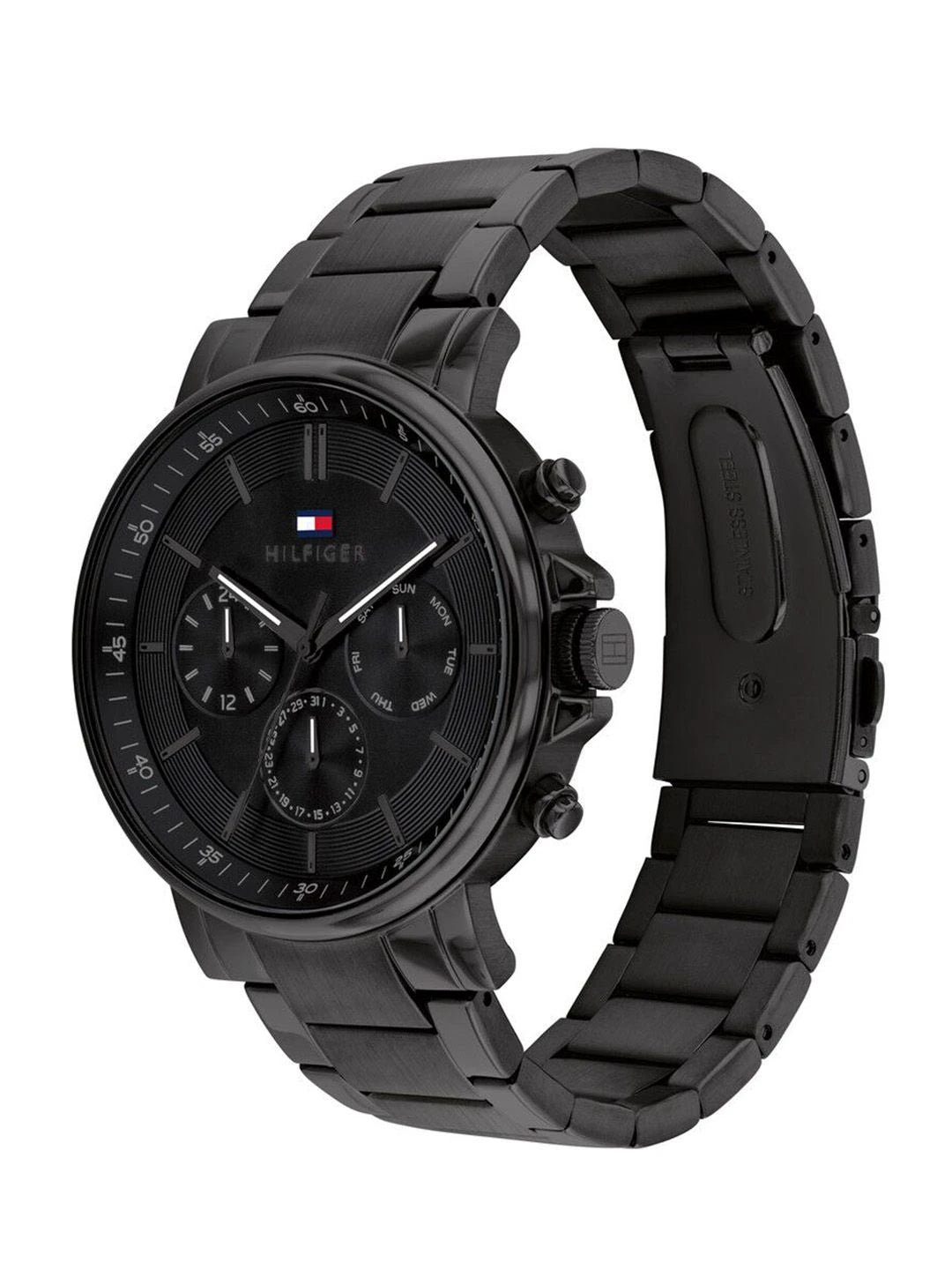 Tommy Hilfiger Multifunction Analog Black Dial Watch - TH1710590