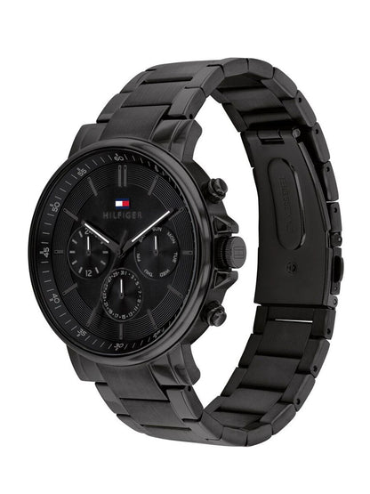 Tommy Hilfiger Multifunction Analog Black Dial Watch - TH1710590