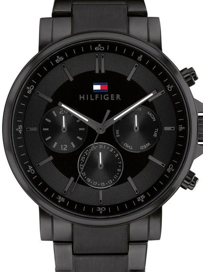 Tommy Hilfiger Multifunction Analog Black Dial Watch - TH1710590