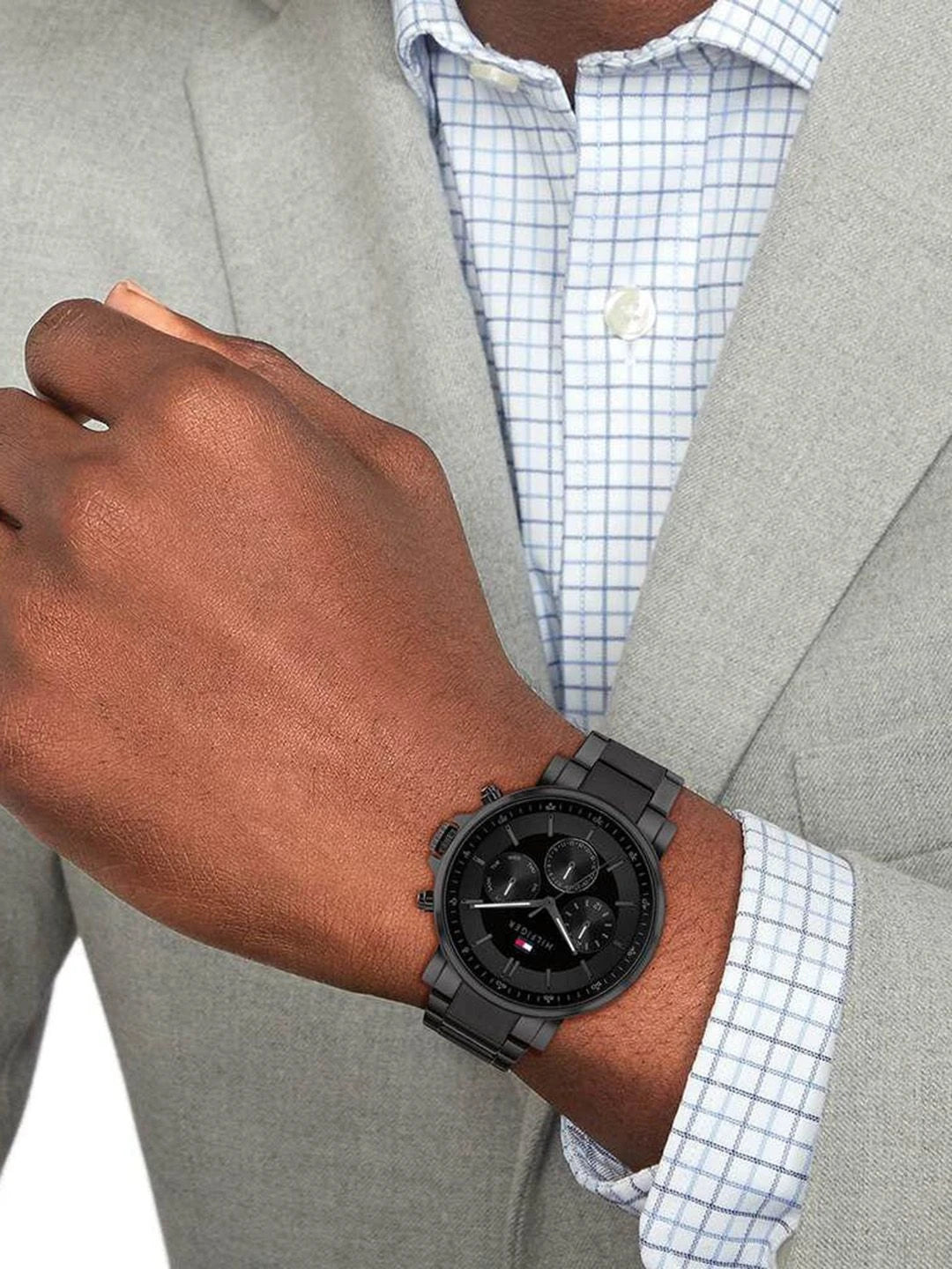 Tommy Hilfiger Multifunction Analog Black Dial Watch - TH1710590