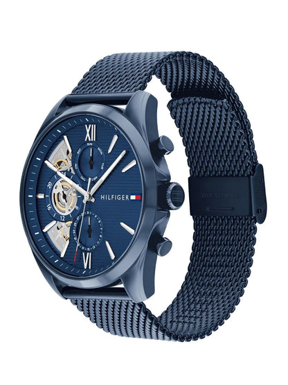 Tommy Hilfiger Dial & Textured Straps Analogue Watch  - TH1710648