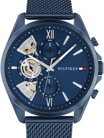 Tommy Hilfiger Dial & Textured Straps Analogue Watch  - TH1710648