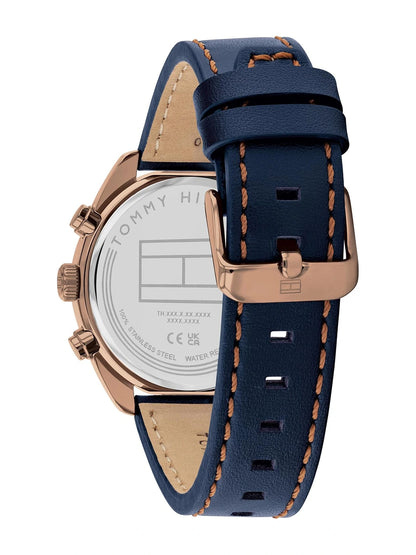 Tommy Hilfiger  Round Blue Dial Analog Watch - TH1710721