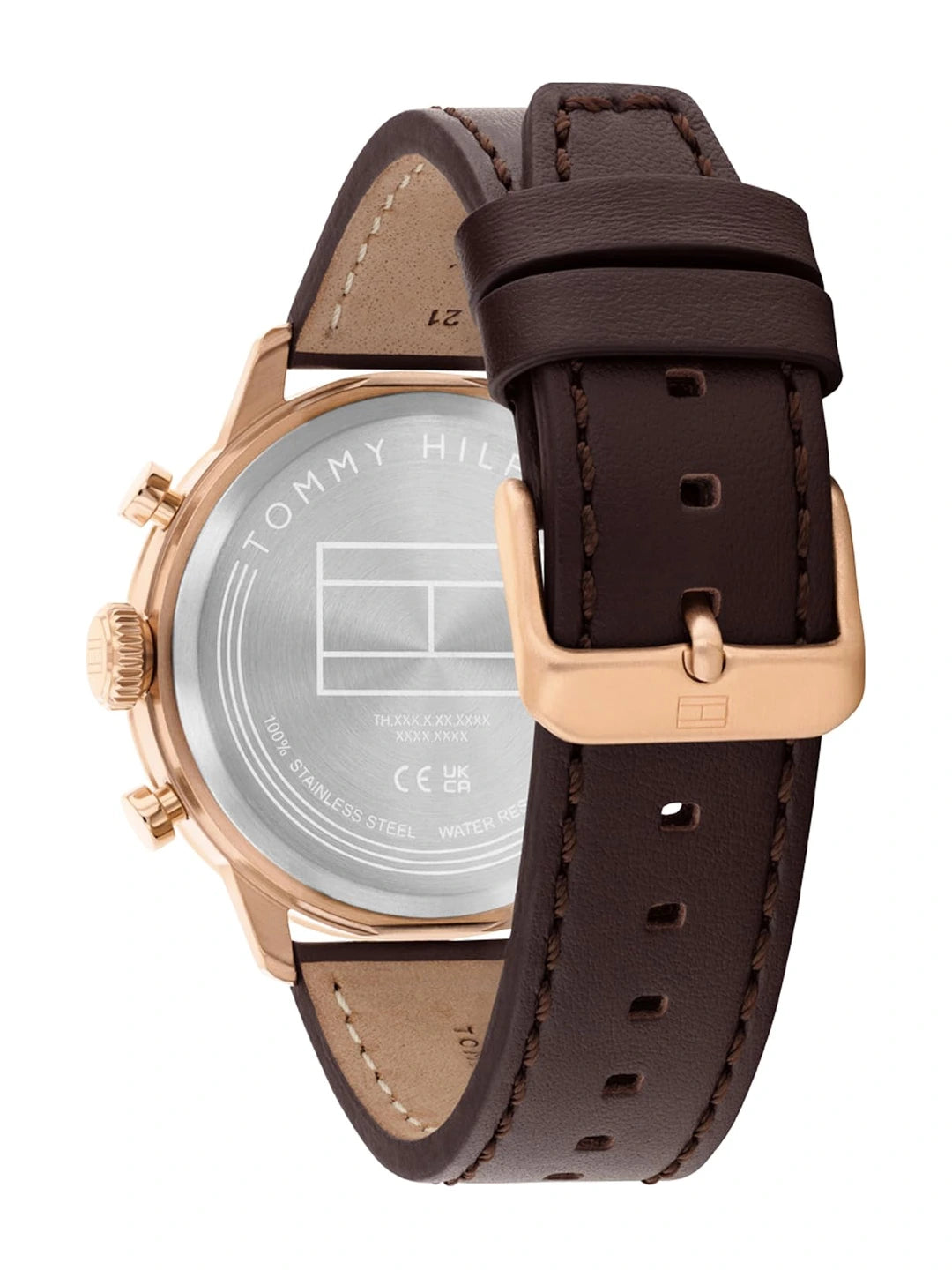 Tommy Hilfiger  Round Brown Dial Analog Watch - TH1710752