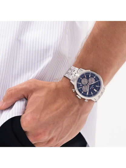 Tommy Hilfiger Kent Blue Dial Quartz Analog Watch - TH1710753