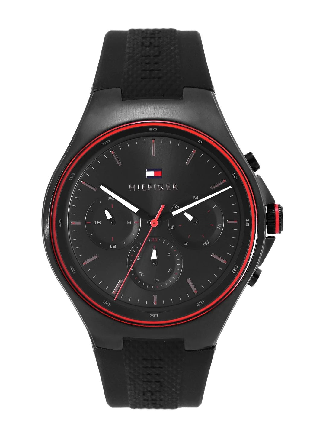 Tommy Hilfiger Multifunction Analog Black Dial Watch - TH1792056