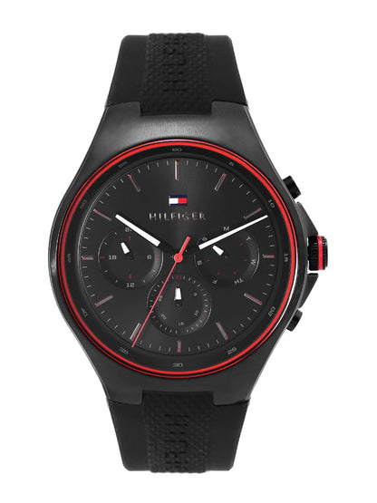 Tommy Hilfiger Multifunction Analog Black Dial Watch - TH1792056