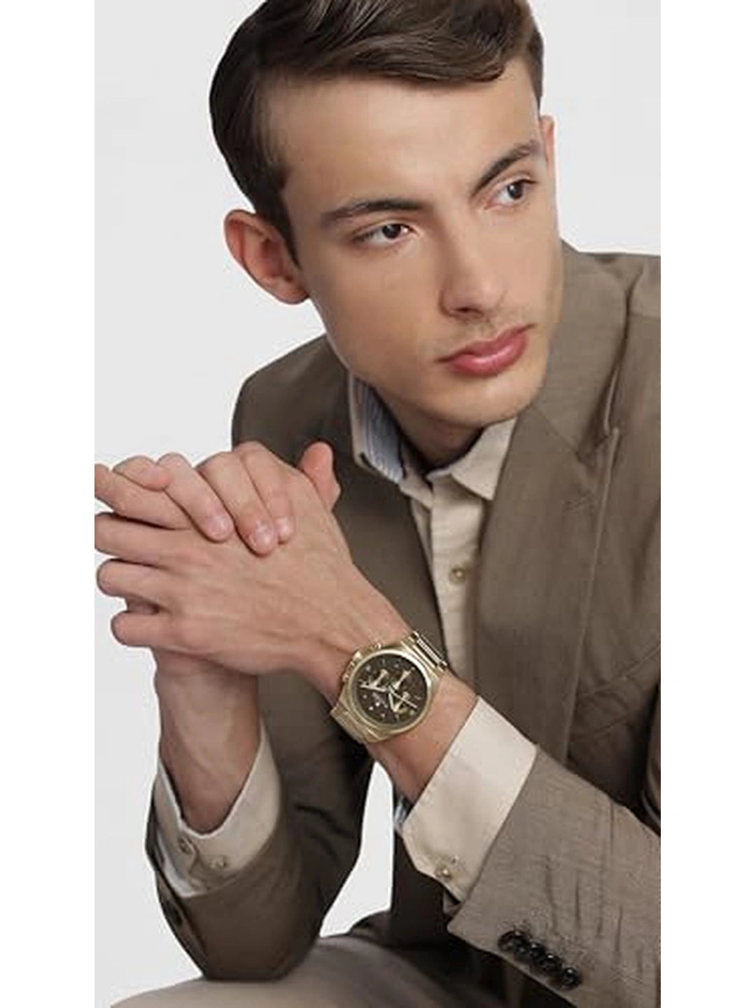 Tommy Hilfiger Round Brown Dial Analog Watch - TH1792090