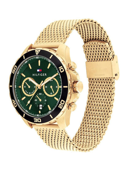 Tommy Hilfiger Multifunction Analog Green Dial Watch - TH1792093