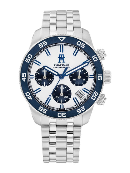 Tommy Hilfiger Dial & Stainless Steel Bracelet Style Straps Analogue Watch - TH1792157