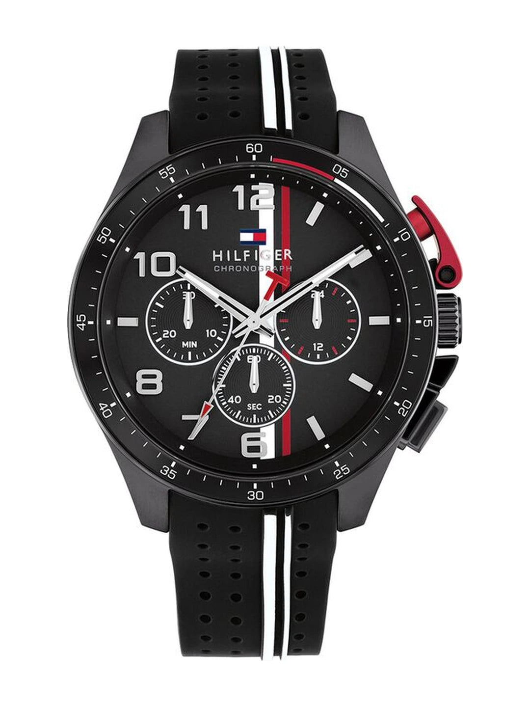 Tommy Hilfiger Round Black Dial Analog Watch - TH1792168