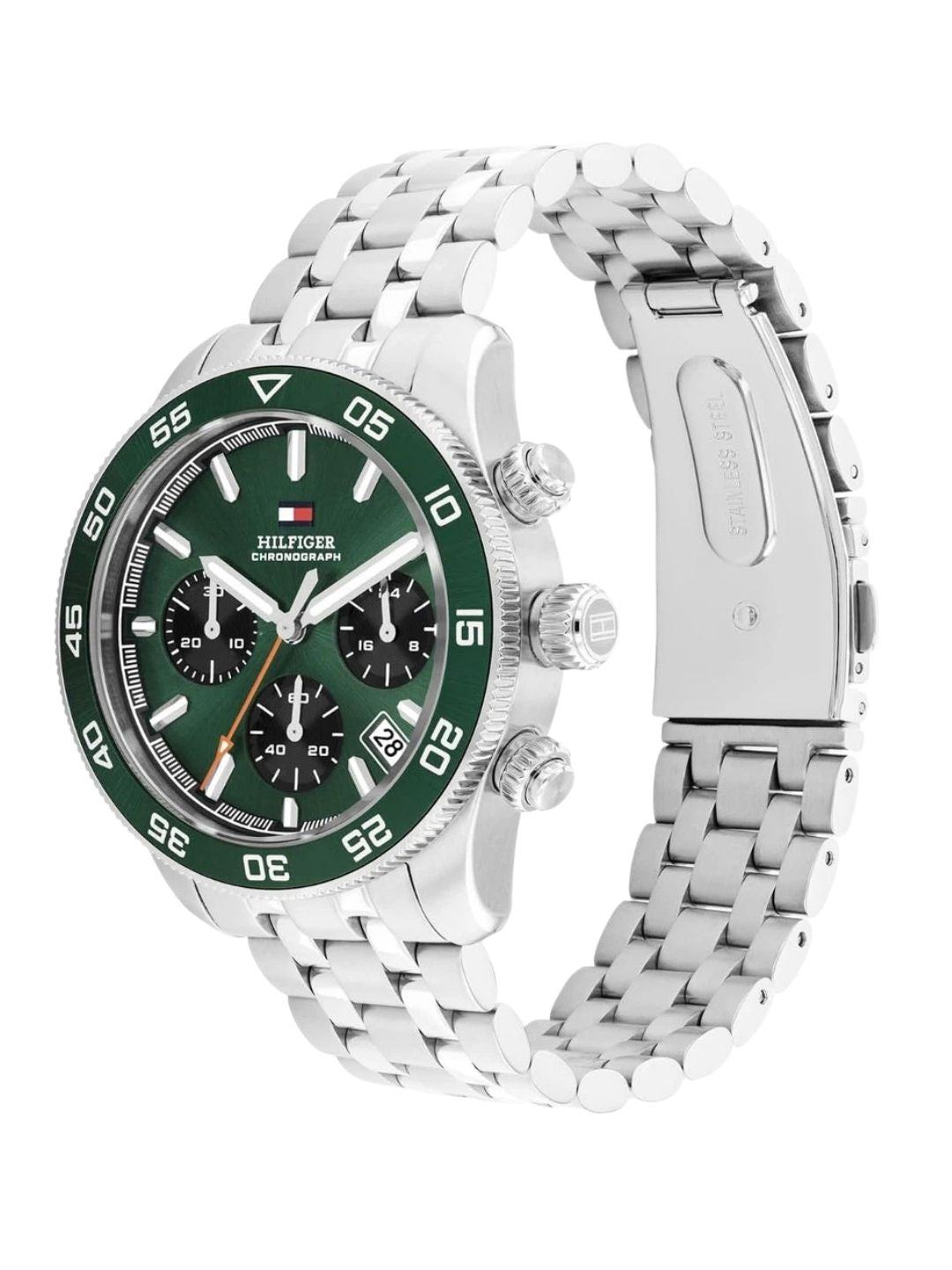 Tommy Hilfiger Round Green Dial Analog Watch - TH1792214