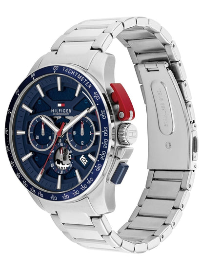 Tommy Hilfiger Bank Blue Dial Quartz Analog Watch - TH1792261