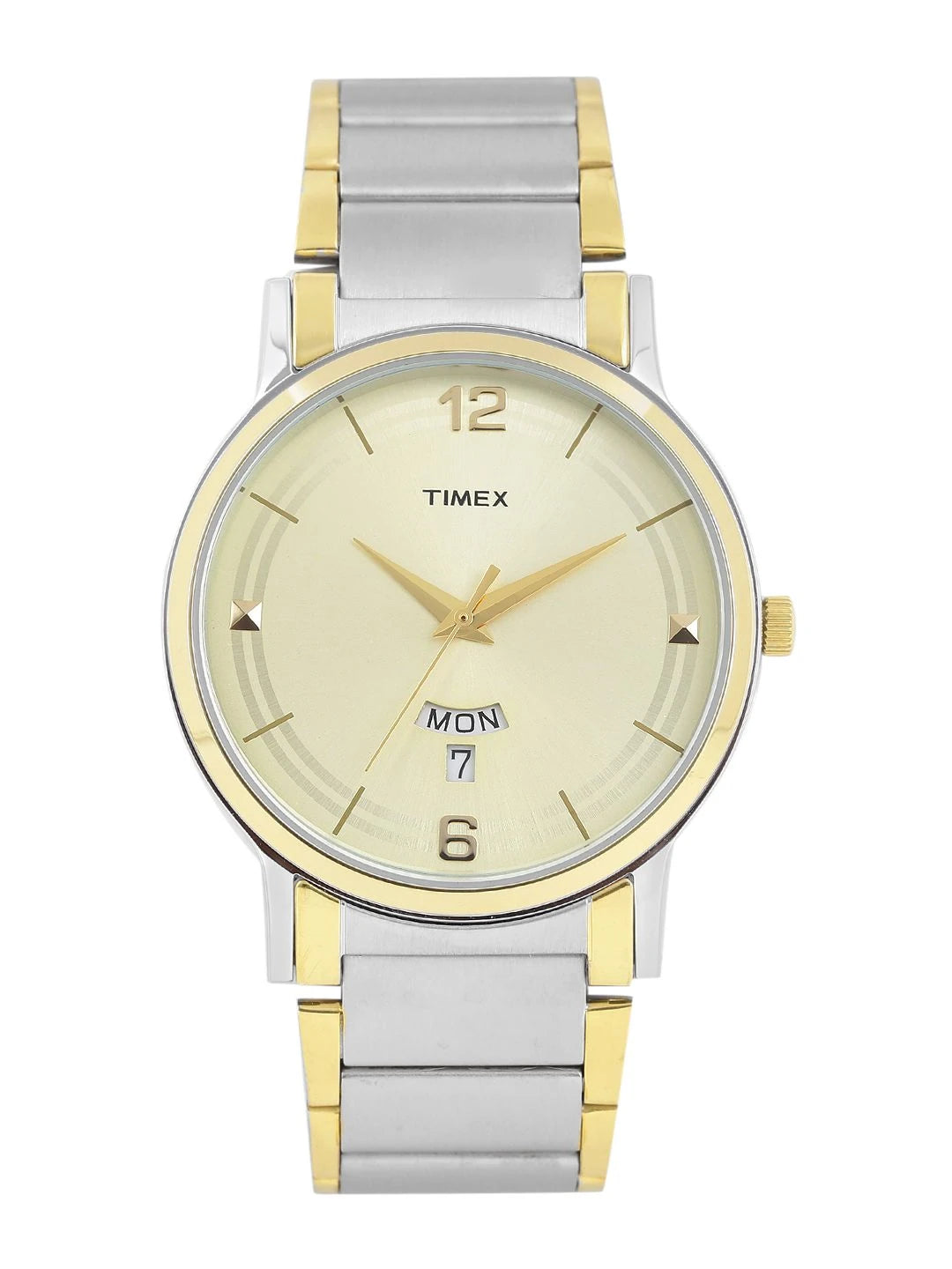 Timex Trendline Round 21mm Champagne Dial Analog Watch - TW000R426