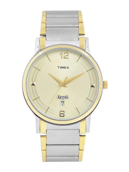 Timex Trendline Round 21mm Champagne Dial Analog Watch - TW000R426