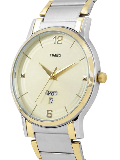 Timex Trendline Round 21mm Champagne Dial Analog Watch - TW000R426