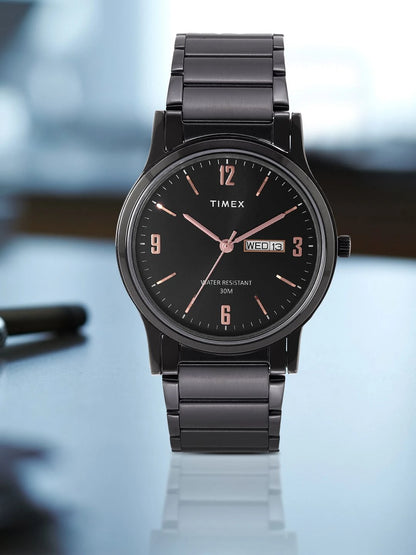 Timex Trendline Round 21mm Black Dial Analog Watch - TW000R438