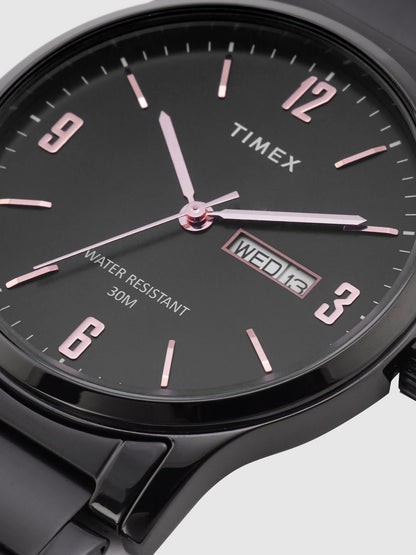 Timex Trendline Round 21mm Black Dial Analog Watch - TW000R438