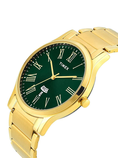 Timex Trendline Round 21mm Green Dial Analog Watch - TW000R469