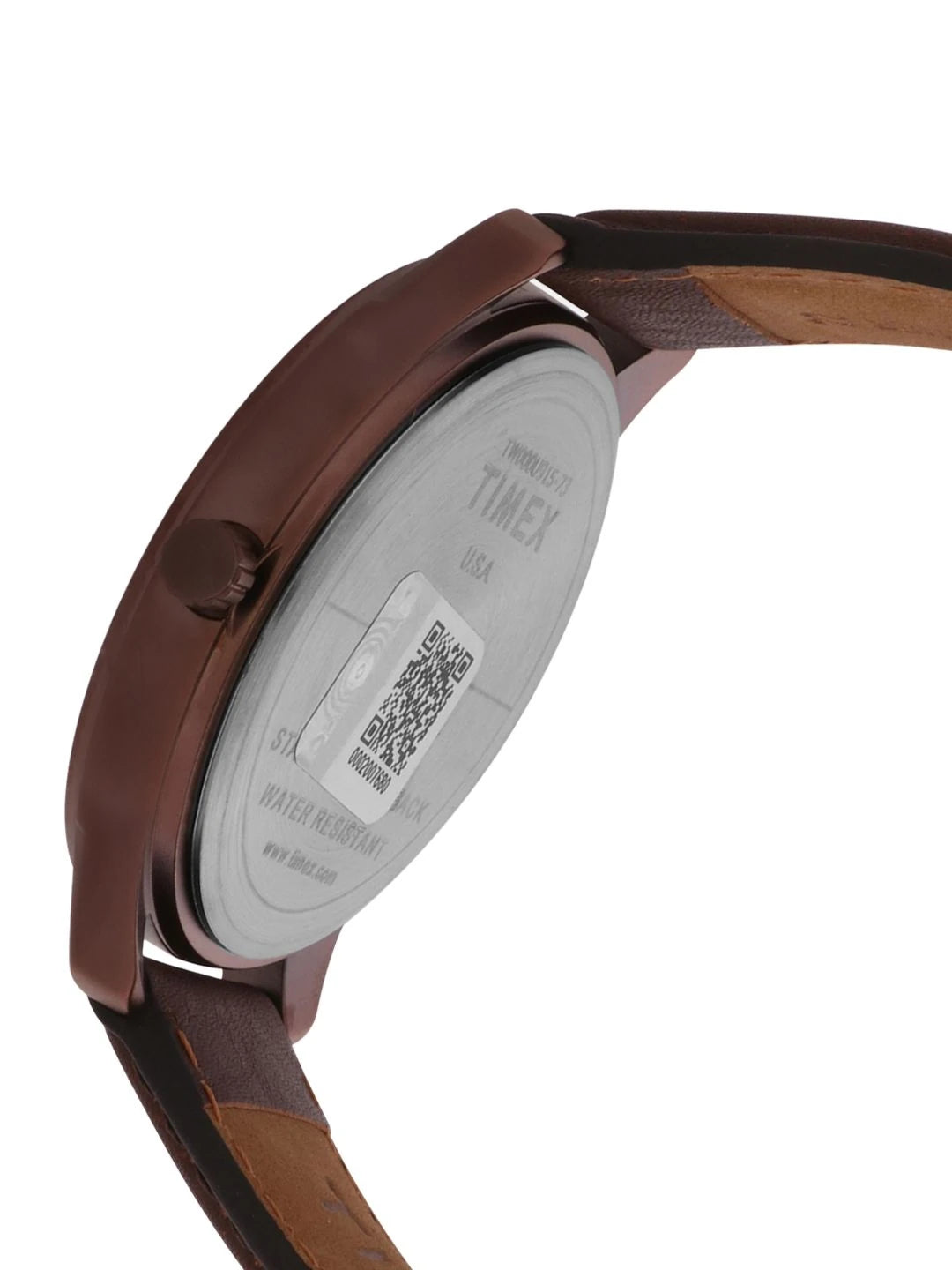 Timex Trendline Round 45mm Brown Dial Analog Watch - TW000U915