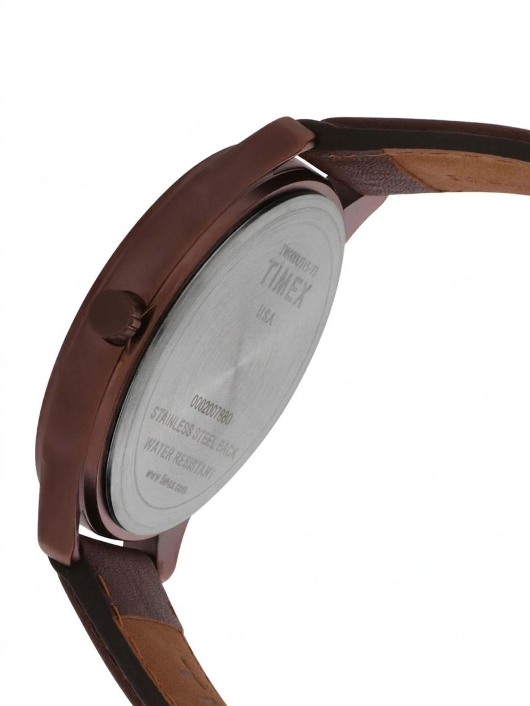Timex Trendline Round 45mm Brown Dial Analog Watch - TW000U915