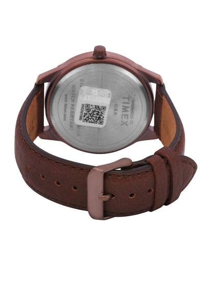 Timex Trendline Round 45mm Brown Dial Analog Watch - TW000U915