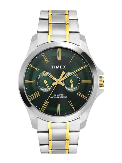 Timex Trendline Round 21mm Green Dial Analog Watch - TW000X130