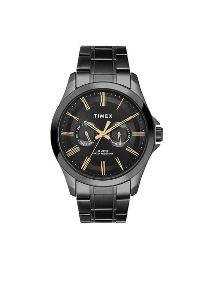 Timex Trendline Round 42mm Black Dial Analog Watch - TW000X135